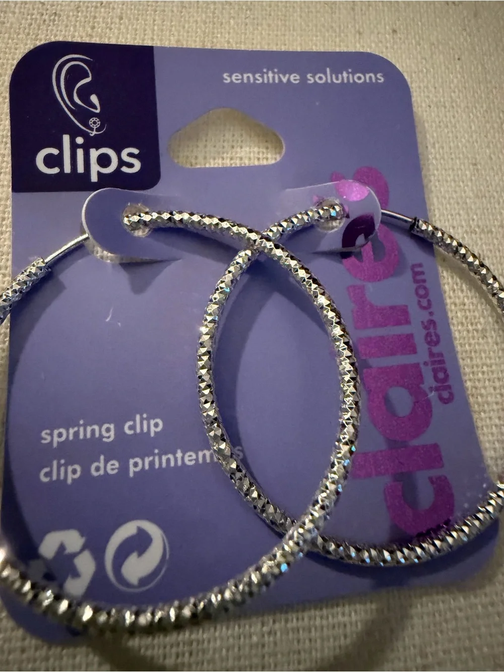 Claires sparkling twisted